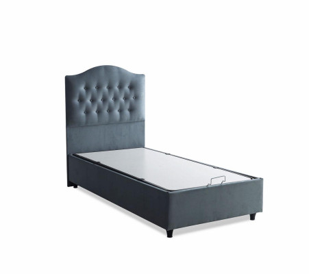 Bett Design Luxus Chesterfield Polster Schlafzimmer Möbel Modern 90x190 Luxus