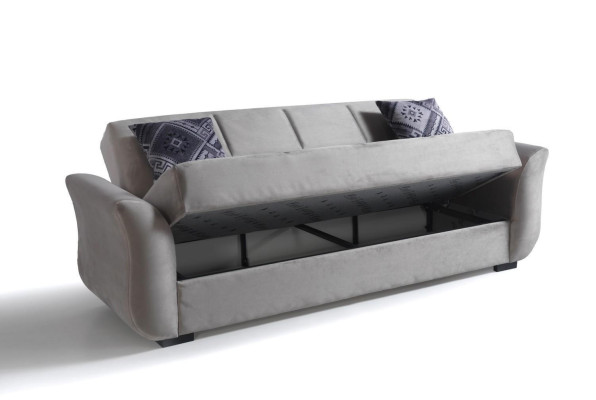Sofagarnitur 3+2+1+1 Bettfunktion Set Komplett Textil Sofa Sessel Schlafsofa