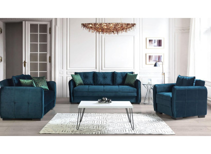 Schlafsofa Garnitur Sitzpolster Sofagarnitur Couch 3+2+1 Sitz Couchen Sofas