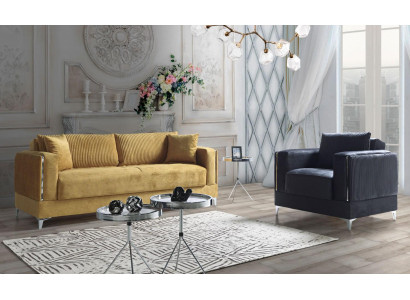 Sofagarnitur 3+1 Sitzer Modern Relax Sessel Modern Stil 2tlg Luxus Neu Wohnzimmer Neu