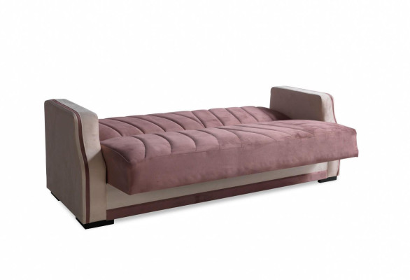 Sofagarnitur 3+1 Sitzer Textil Holz Sofa 3 Sitzer Modern Sessel Komplett Set Neu 3