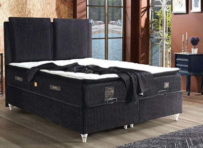 Bett Design Betten Luxus Boxspring Polster Schlafzimmer Möbel Modern Luxus
