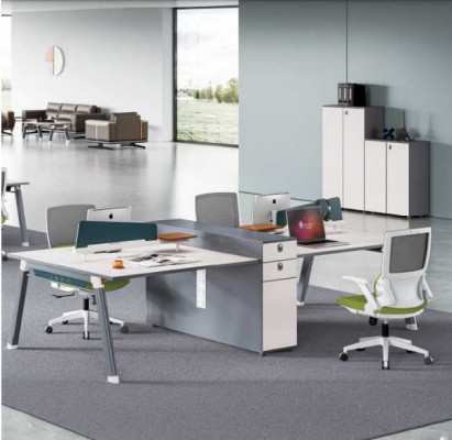 Tisch Arbeitszimmer Schreibtischgarnitur Team Schreibtisch Tische Neu
