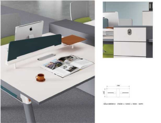 Tisch Arbeitszimmer Schreibtischgarnitur Team Schreibtisch Tische Neu