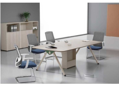 Konferenztisch Holz Büromöbel Design Tisch Einrichtung Arbeitszimmer