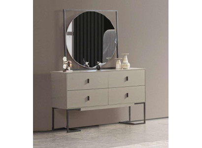 Schminktisch mit Spiegel Luxus Modernes Kommode Schlafzimmer Tisch