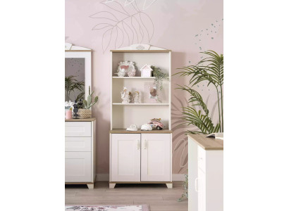 Bücherschrank Bücherregal Standregal Kinderregal Regal Holz Weiß Neu