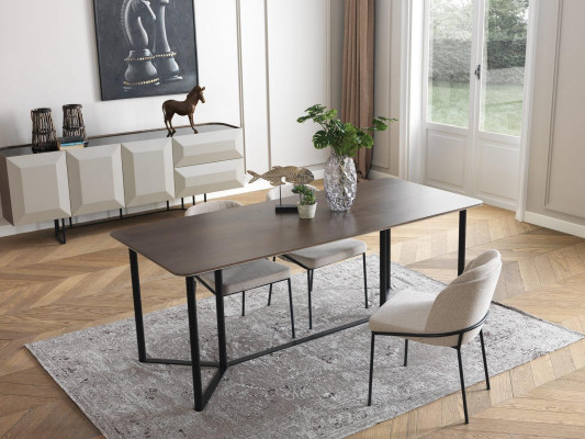 Weiß Garnitur Essecke Essgruppe Esstisch Set 8tlg Esszimmer Holz Neu