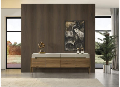 Sideboard Anrichte Kommode Holz Braun Esszimmer Schrank Kommoden