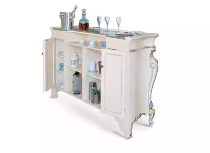 Bartresen Weißer Bartresen Klassischer Stil Bartresen Holztresen Bar