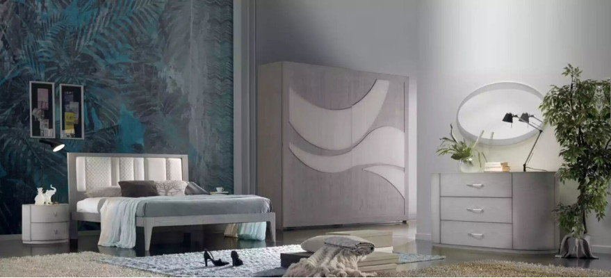 Schlafzimmer Holz Modern Luxus Italien Design Kommode Möbel Klassisch
