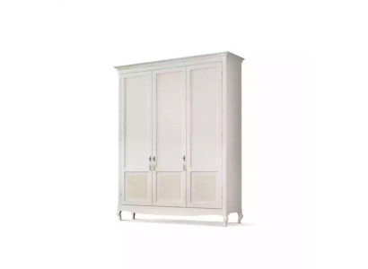 Kleiderschrank Schlafzimmer Holz Klassisch Design Möbel Weiß Schränke