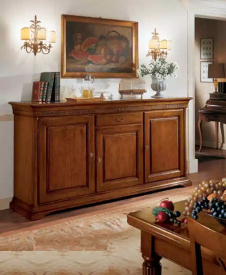 Design Möbel Sideboard Klassische Einrichtung Wohnzimmer Schrank Neu
