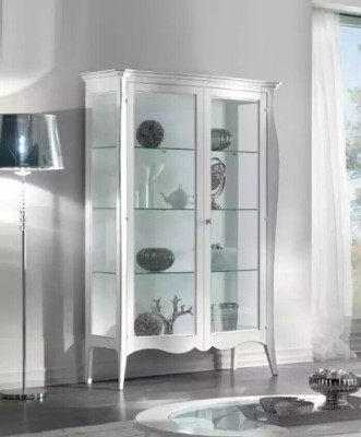 Vitrine Klassische Vitrinen Wohnzimmer Wohnzimmer Schränke Anrichte Neu