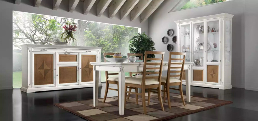 Esszimmer Esstisch 4x Stühle Garnitur Tisch Gruppe 7tlg. Set Klassische