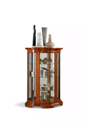 Vitrine Schrank Regal Wohnzimmer Anrichte Klassische Möbel Regale Holz
