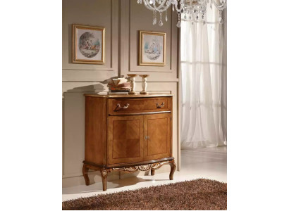 Braune Klassische Kommode Wohnzimmer Möbel Holz Einrichtung Sideboard