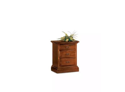Nachttisch Design Tisch Möbel Holz Schlafzimmer Beistelltisch Braun Neu
