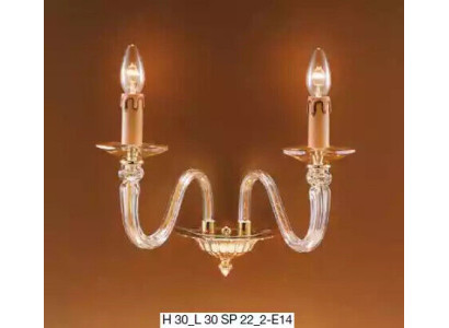 Wandlampe Lichtkronenluster Wandleuchte Lüster Wand Lampen Kristalllampe