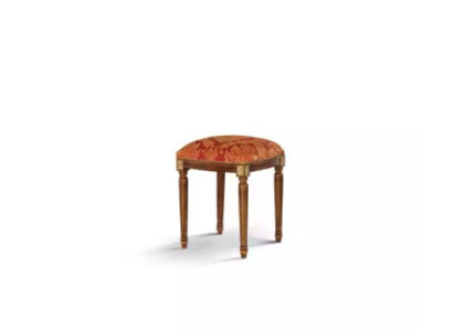 Hocker Sessel Design Polster Fußhocker Klassische Textil Neu Ottomane