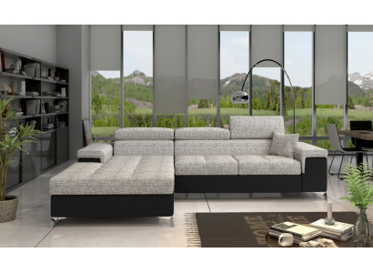 L-Form Couch Wohnlandschaft Ecksofa Garnitur Modern Design Sofa Stoff Textil neu