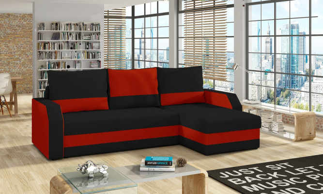 Stoff L-Form Couch Wohnlandschaft Ecksofa Garnitur Modern Design Sofa Couchen