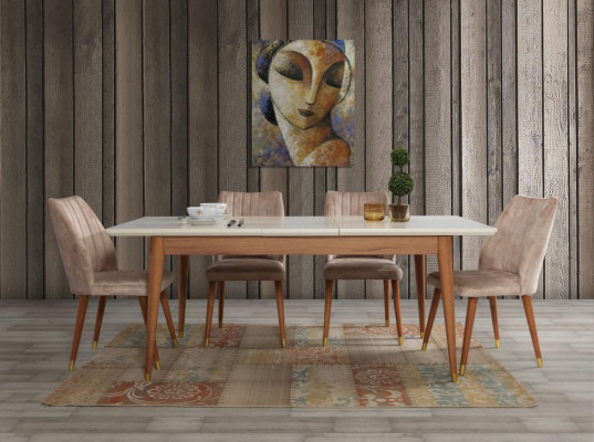 Esstisch Esszimmer Stil Modern Design Tisch Holz Möbel Luxus Tische