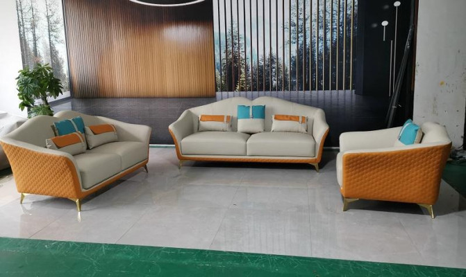Design Dreisitzer Möbel 3 Sitzer Sofa Couch Polster Club Couchen Sofas Lounge