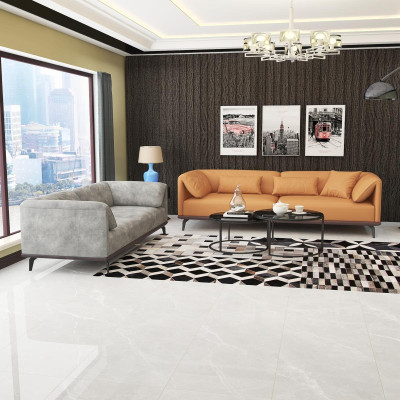 Sofagarnitur 4+3+2 Ledersofa Couch Wohnlandschaft Garnitur Design Modernes Sofa
