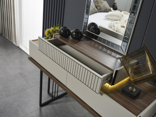 Schminktisch Konsole Schlafzimmer Möbel Design Hocker Konsolentisch