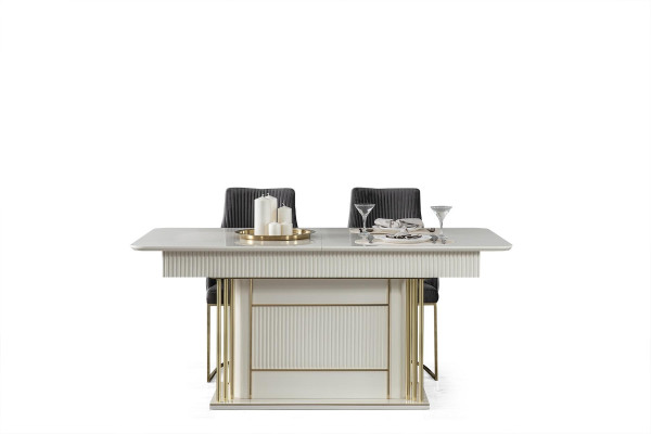 Luxus Tische Metall Esstisch Design Tisch Italienische Möbel Esszimmer