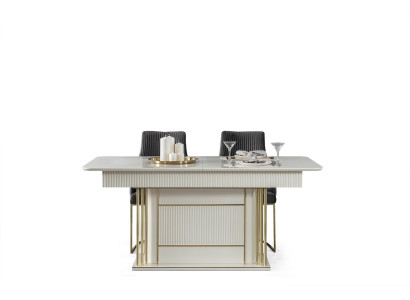 Luxus Tische Metall Esstisch Design Tisch Italienische Möbel Esszimmer