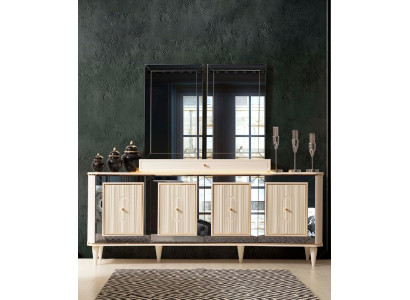 Kommode Schrank Side Low Board Neu Kommoden Designer Edel Luxus Schränke Holz