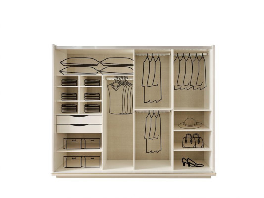 Modernes Schlafzimmer Set Couch Set Kleiderschrank 2x Nachttisch Möbel 4tlg