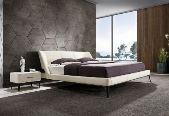 Designer Holz Bett Edles Möbel Doppel Betten Neu Schlafzimmer Polster
