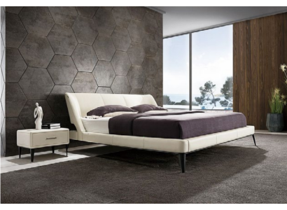 Designer Holz Bett Edles Möbel Doppel Betten Neu Schlafzimmer Polster