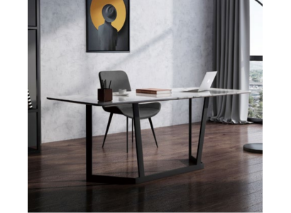 Italienische Stil Möbel Schreibtisch Edelstahl Designer Tische Luxus Tisch