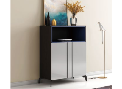 Design Kommode Anrichte Side Lowboard Schrank Regal Dekorative Luxus Wohn