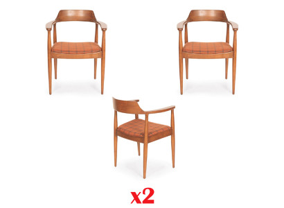 Sessel Set Garnitur 2x Polster Sitzer Klassische Sitz Polster Textil