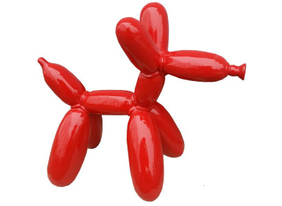 Ballon Hund Deko Design Figuren Women Skulpturen Dekoration Abstrakte Skulptur