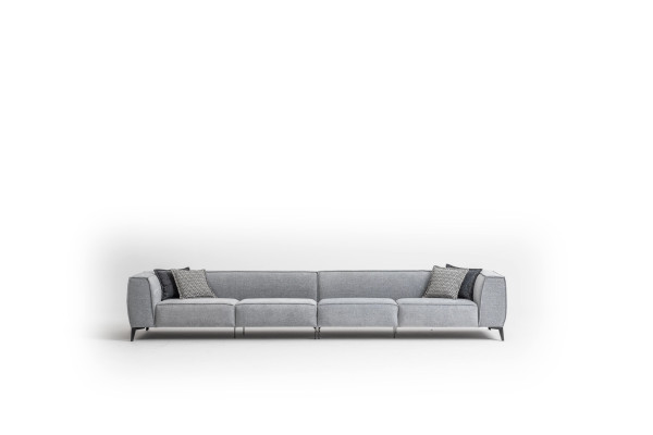Sofa Couch Modern Wohnzimmer Sofas 6 Sitzer Möbel Textilsofa 420cm