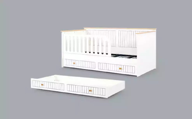 Modernes Möbel Design Kinderbetten Betten Bett weiß Kinderzimmer