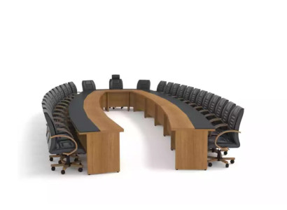 Großer Konferenztisch Büromöbel Arbeitszimmer Tisch 830cm xxl