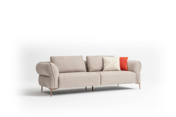 Sofagarnitur L-Form 3+1+1 Sitz Modern Design Wohnzimmer Polstersofa Sofa
