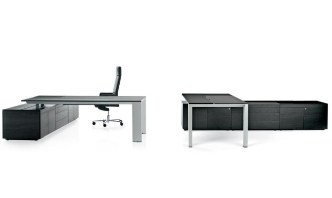 Konferenztisch Ecktisch Schubladen Ecktisch mit Regalen Computertisch Möbel Neu