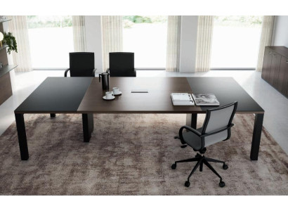 Tische Tisch Büro Design Holz Besprechungs Möbel Konferenztisch Büromöbel Frezza