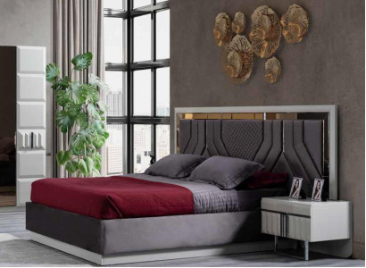 Komfortables Bett Luxus Betten Modernes Schlafzimmer Doppel Hotel 180x200