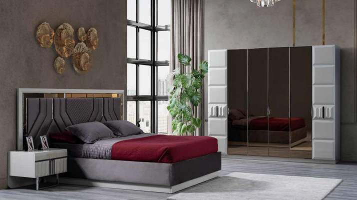 Komfortables Bett Luxus Betten Modernes Schlafzimmer Doppel Hotel 180x200
