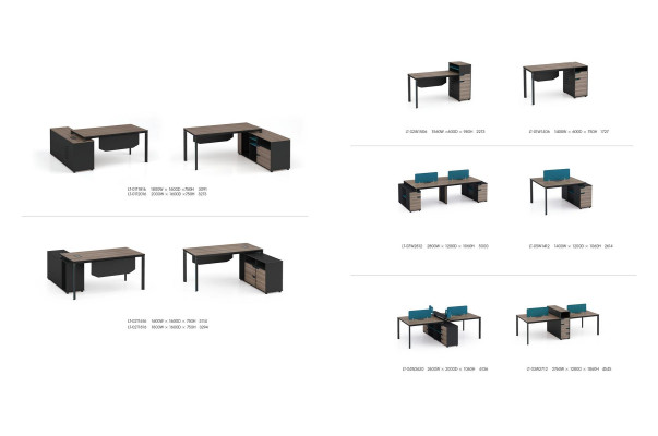 Konferenztisch Büro Chef Zimmer Möbel Design Schreibtische Praxis