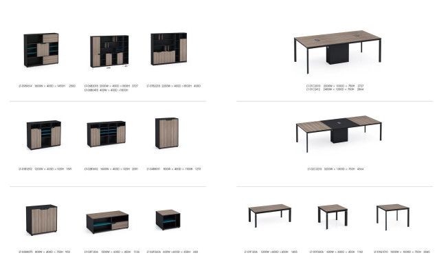 Konferenztisch Büro Chef Zimmer Möbel Design Schreibtische Praxis